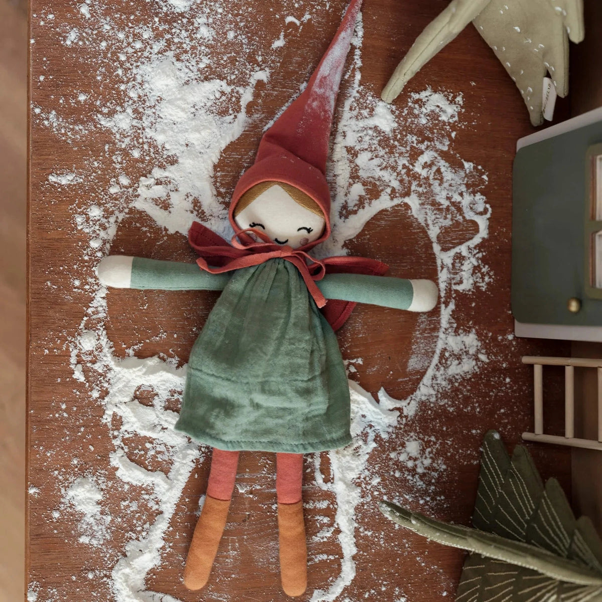FABELAB Christmas - Elf Doll - Ida, 30 cm – Forest of Play