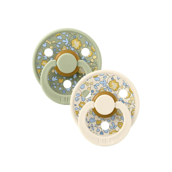 BIBS | Liberty Colour Eloise/Sage Dummies - 2 PACK