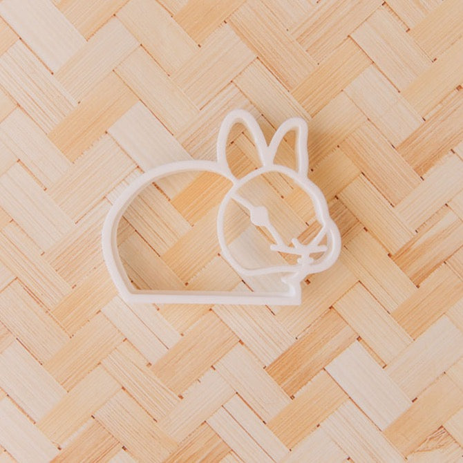 Beadie Bug Play bunny playdough bio cutter.