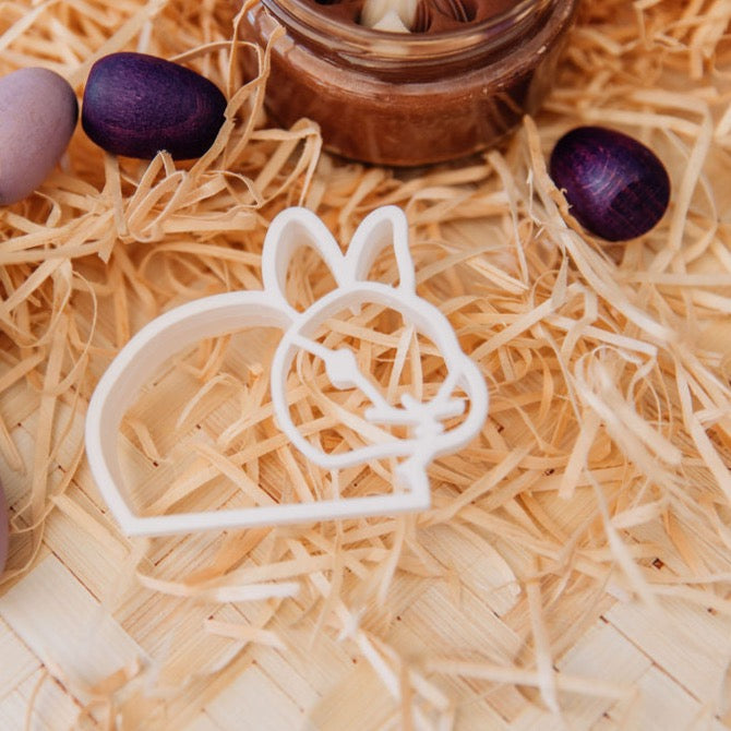 Beadie Bug Play bunny playdough bio cutter.